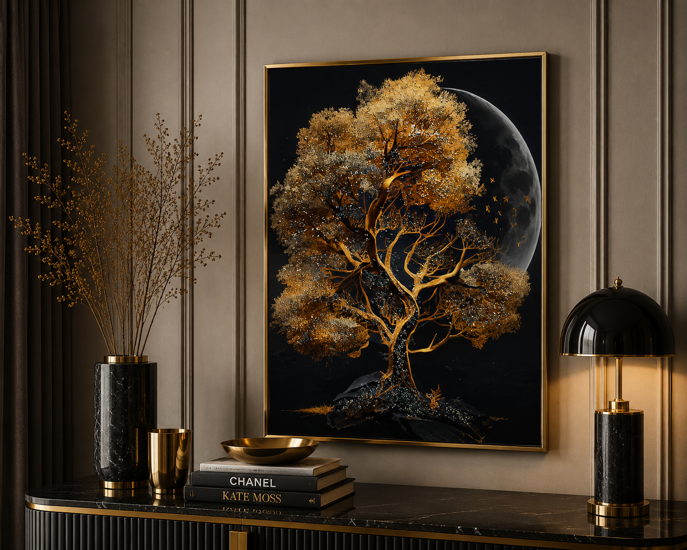 картина 109 Картина с златна рамка - 109 - Image 1