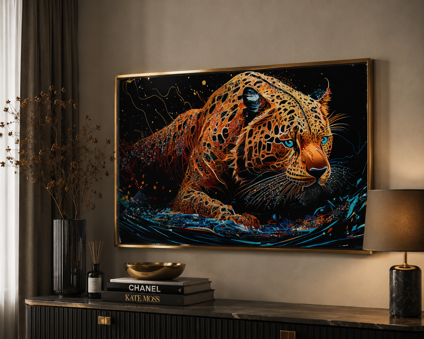 картина 118 Картина с златна рамка - 118 - Image 1